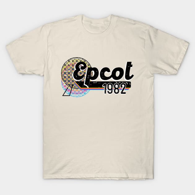 Epcot 1982 Retro T-Shirt by WearInTheWorld